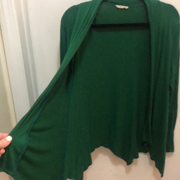 Flowy Green cardigan - Picture 3 of 5